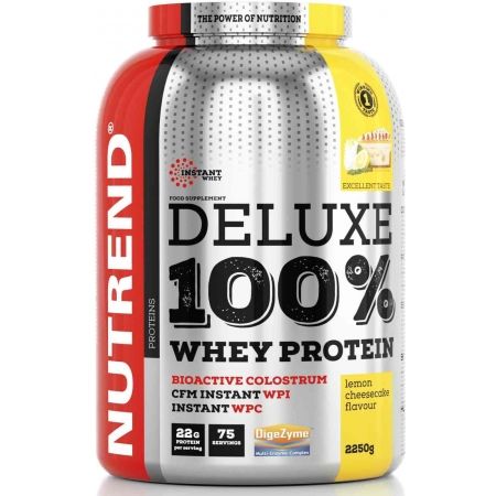 Protein - Nutrend DELUXE 100% WHEY 2250G CITRONOVÝ CHEESECAKE