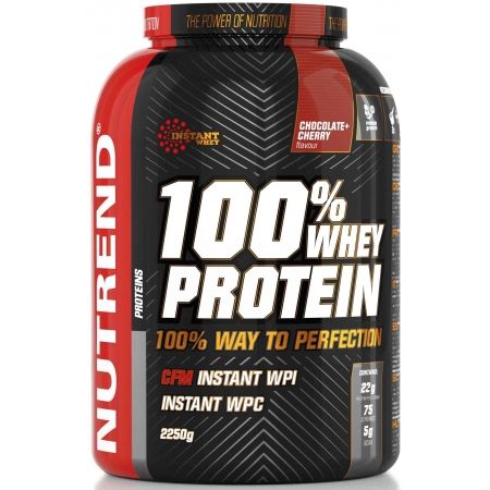 Protein - Nutrend 100% WHEY PROTEIN 2250G ČOKO TŘEŠEŇ