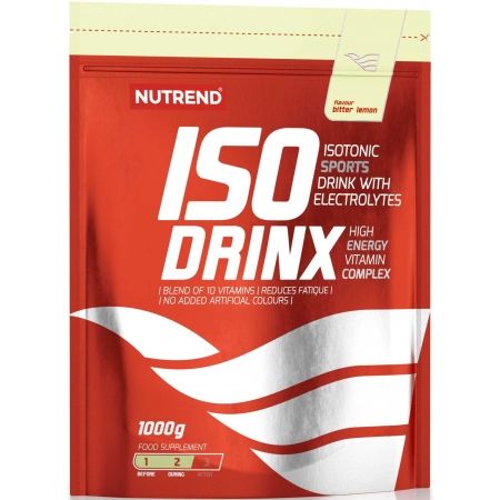 Nutrend ISODRINX BITTER LEMON 1000 G - Sportovní nápoj