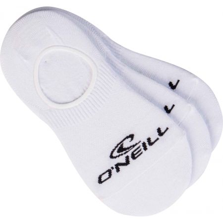O'Neill FOOTIE ONEILL WHITE 3P - Unisex ponožky