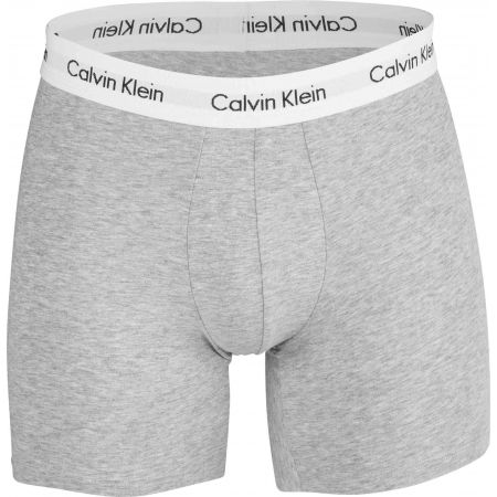 Pánské boxerky - Calvin Klein 3P BOXER BRIEF - 2