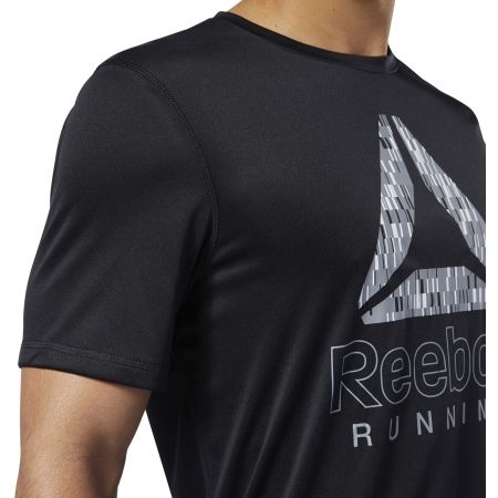 Pánské běžecké tričko - Reebok RUNNING ESSENTIALS GRAPHIC TEE - 7