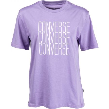 Pánské tričko - Converse LOGO REMIX TEE - 1
