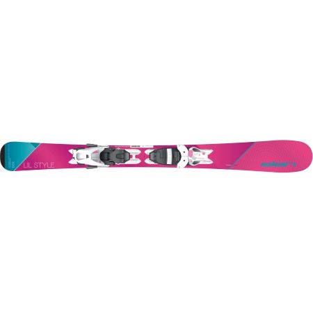Dívčí sjezdové lyže - Elan LIL STYLE QS + EL 4.5 - 4