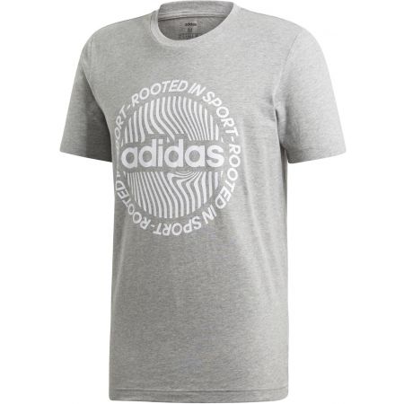 Pánské tričko - adidas CORE CIRCLED GRAPHIC TEE - 1
