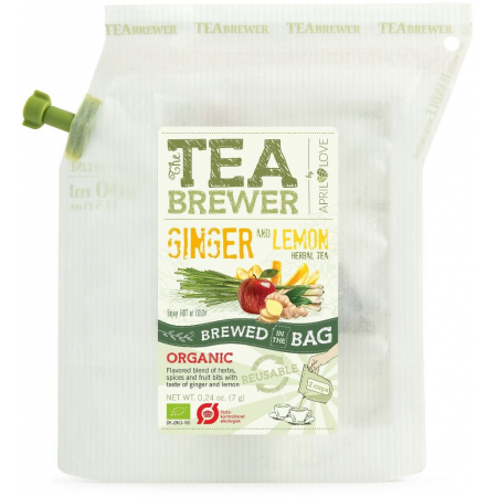 Cestovní bylinný čaj - THE BREW COMPANY CAJ GINGER,LEMON - 2