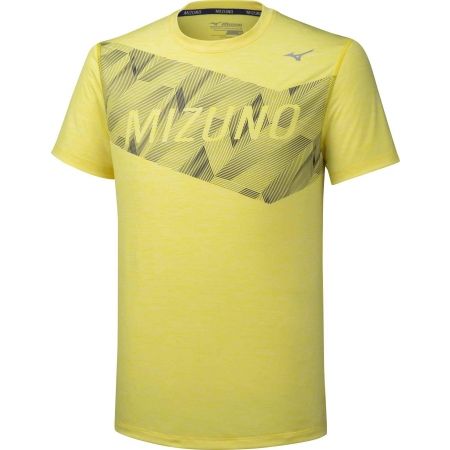 Pánské běžecké triko s krátkým rukávem - Mizuno IMPULSE CORE GRAPHIC TEE - 1