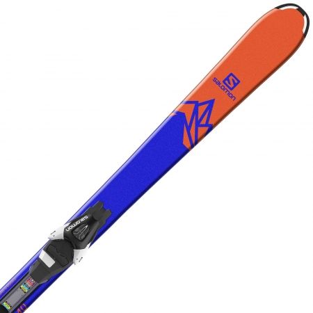 Juniorské sjezdové lyže - Salomon QST MAX JR M + L7 - 3