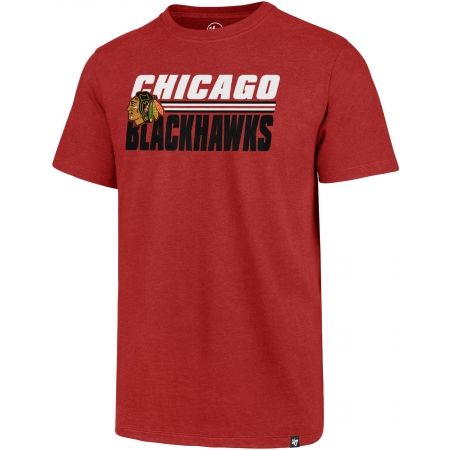 Klubové tričko - 47 NHL CHICAGO BLACKHAWKS SHADOW CLUB TEE - 1