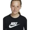 Dívčí tričko - Nike NSW TEE LS ESSNT FUTURA HOOK - 3