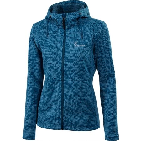 Klimatex LENDA - Dámský outdoor svetr s kapucí