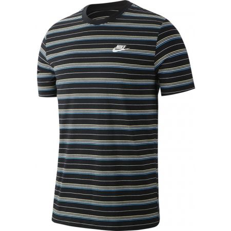 Pánské tričko - Nike NSW TEE STRIPE SS - 1