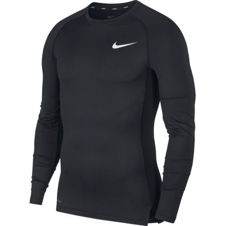 Pánské tričko s dlouhým rukávem - Nike NP TOP LS TIGHT M - 1