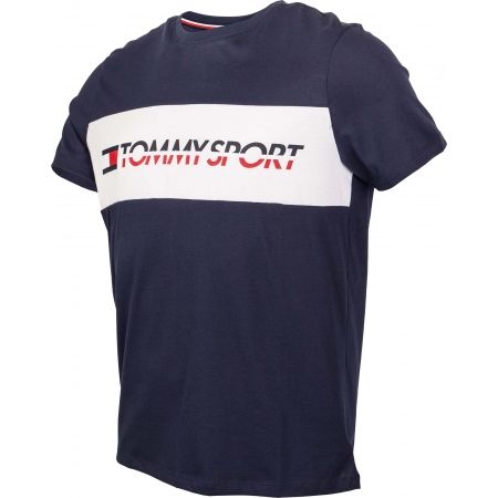 Pánské tričko - Tommy Hilfiger T-SHIRT LOGO DRIVER - 2