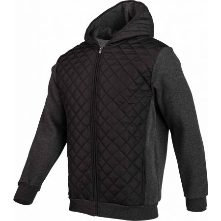 Pánská mikina - Russell Athletic QUILT-HOODED BOMBER JACKET - 2