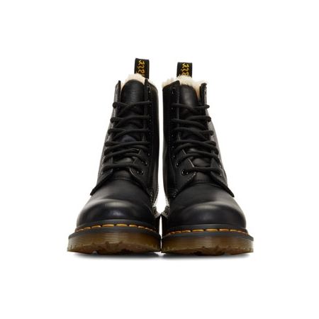 Dámská zimní obuv - Dr. Martens 1460 SERENA 8 I BOOT FUR LINED - 3