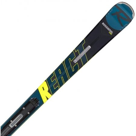 Pánské sjezdové lyže - Rossignol REACT R8 HP + NX 12 KONECT GW - 3