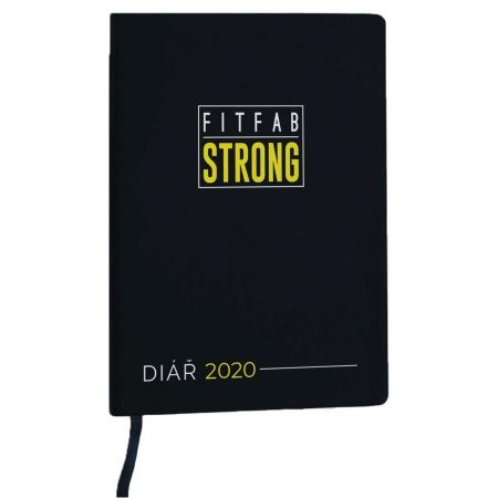 Týdenní fitness a motivační diář pro rok 2020 - Fitfab Strong FITFAB DIÁŘ - 1