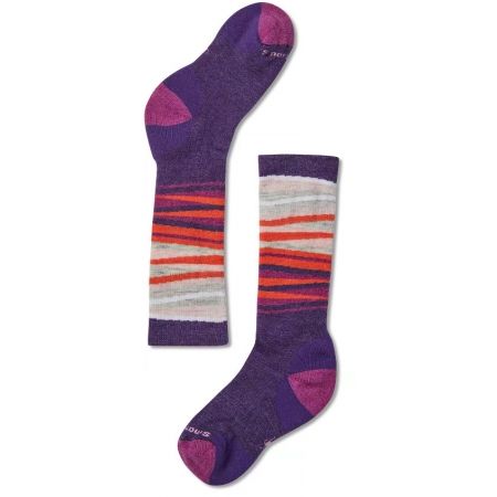 Dětské zimní ponožky - Smartwool WINTERSPORT STRIPE - 2