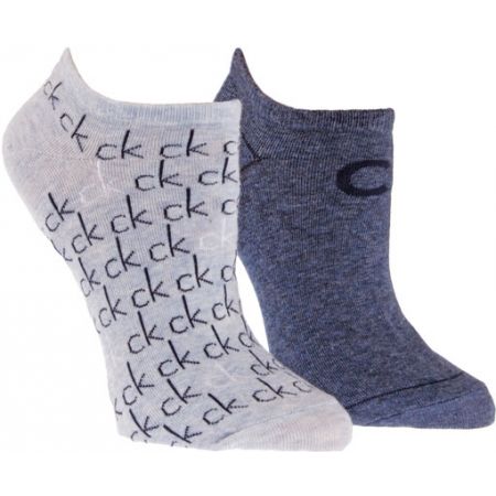 Dámské ponožky - Calvin Klein 2PK REPEAT LOGO