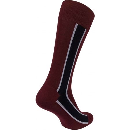 Pánské ponožky - Calvin Klein VERTICAL STRIPE CREW - 2