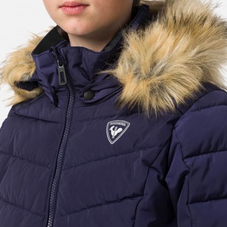 Dívčí lyžařská bunda - Rossignol GIRL BB POLYDOWN PEARLY JKT - 5