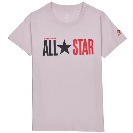 Converse ALL STAR SHORT SLEEVE CREW T-SHIRT - Dámské tričko
