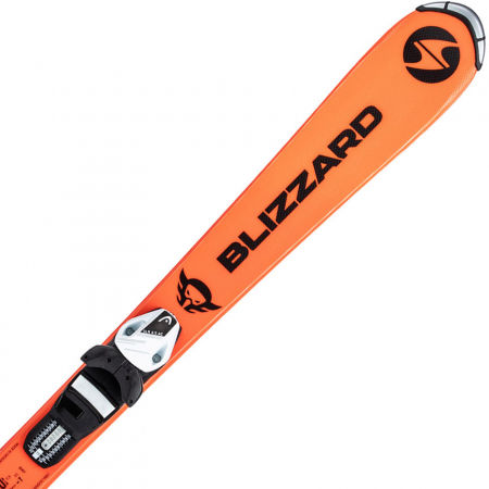 Dětské sjezdové lyže - Blizzard FIREBIRD JUNIOR ORANGE + TYROLIA SLR 4.5 - 3