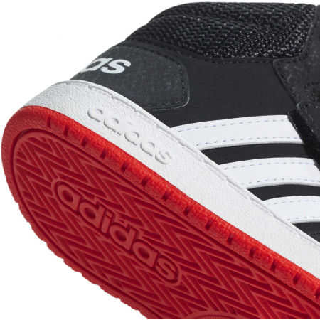 Dětská volnočasová obuv - adidas HOOPS MID 2.0 I - 10