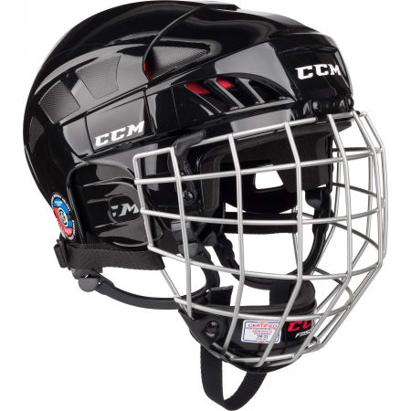 Hokejová helma - CCM FITLITE 50 COMBO SR BLK - 1