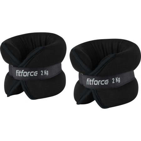 Fitforce ANKLE 2 x 2,0 KG - Závaží na kotníky